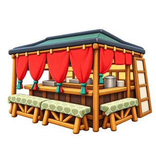 市の写真を参考にした3D風イラスト — Genkai