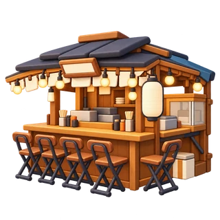 市の写真を参考にした3D風イラスト — Nakanakanaka