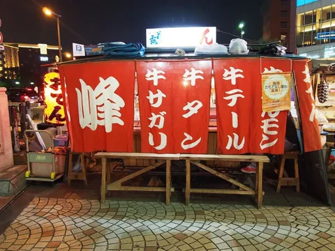 峰ちゃんの屋台（福岡市提供写真）