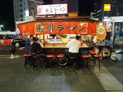 Pyonkichi 야타이, 시 제공 사진