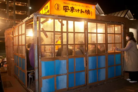 風来けん坊の屋台（福岡市提供写真）