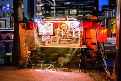 河ちゃんの屋台(福岡市提供写真)