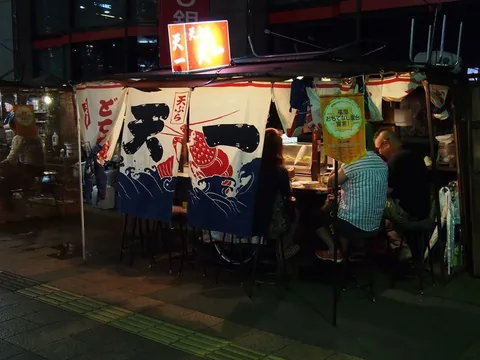 Tenichi 야타이, 시 제공 사진