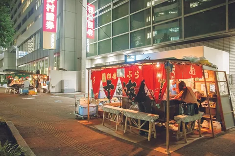玄海の屋台(福岡市提供写真)