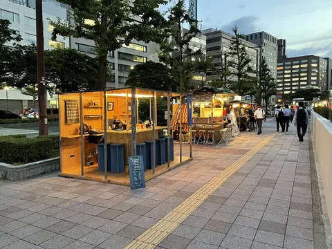 megane coffee & spirits 야타이, 시 제공 사진