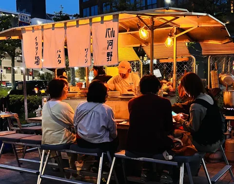 BAL Kono 야타이, 시 제공 사진